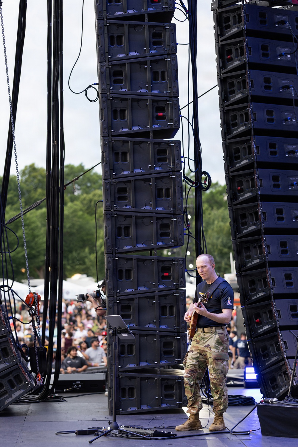 Downrange plays UFC Freedom 250 Fan Fest