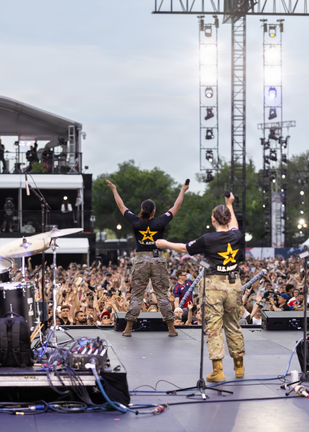 Downrange plays UFC Freedom 250 Fan Fest