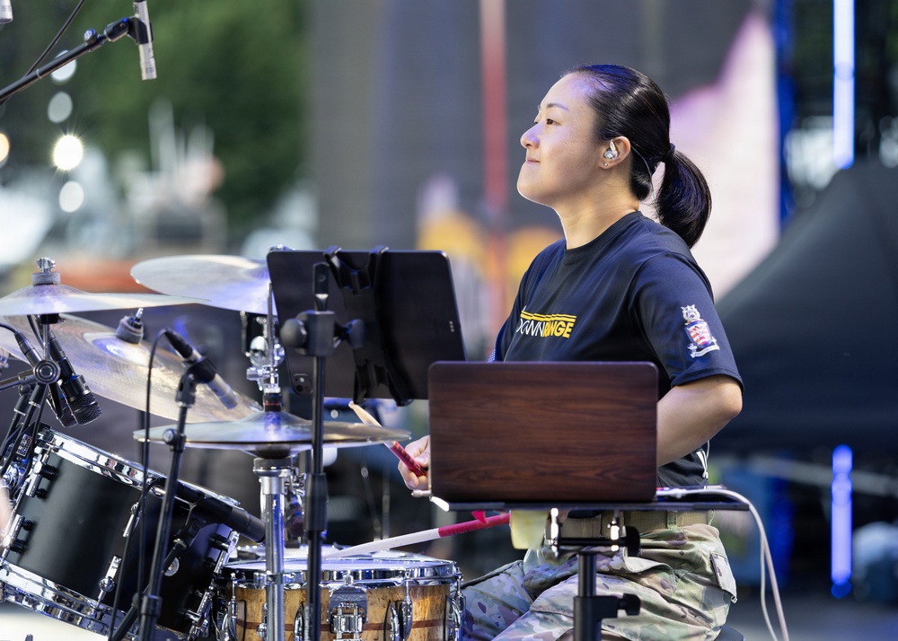 Downrange plays UFC Freedom 250 Fan Fest