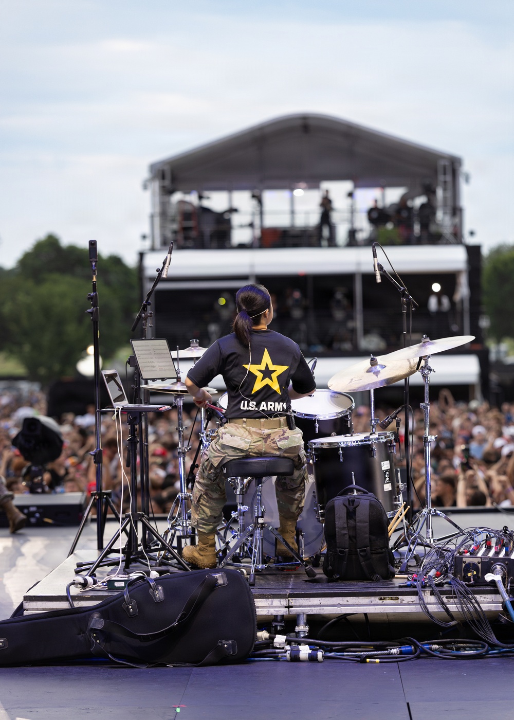Downrange plays UFC Freedom 250 Fan Fest
