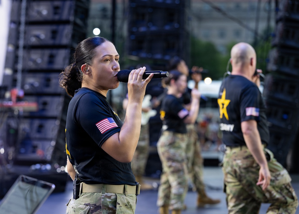 Downrange plays UFC Freedom 250 Fan Fest