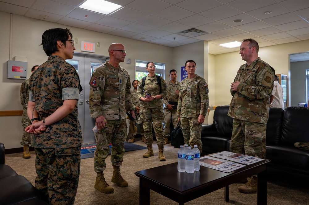 CMSSF tour Okinawa installations, highlights joint force integration