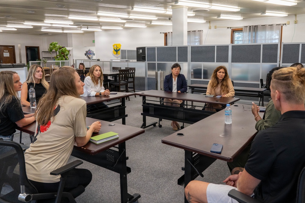 CMSSF spouse tour Okinawa installations, highlights joint force integration