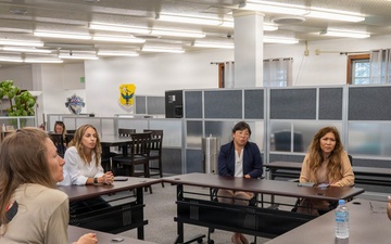 CMSSF spouse tour Okinawa installations, highlights joint force integration