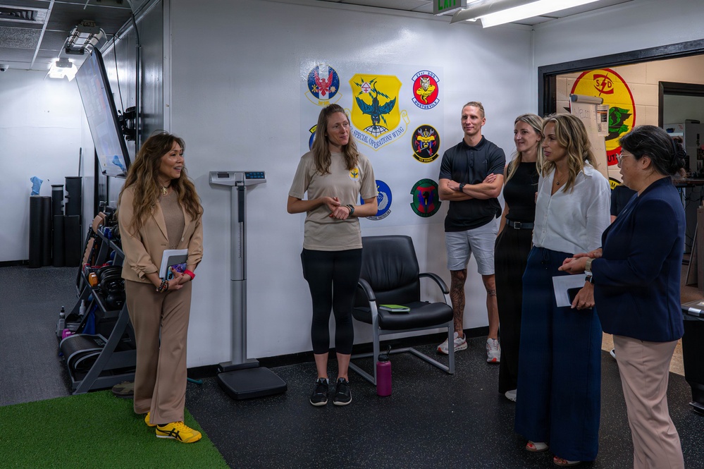 CMSSF spouse tour Okinawa installations, highlights joint force integration