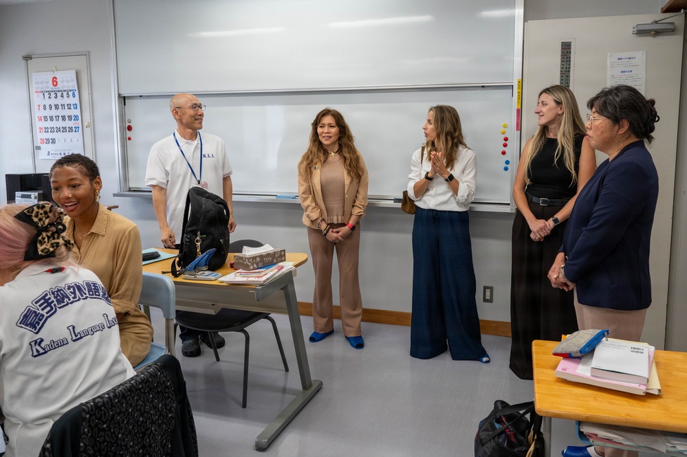 CMSSF spouse tour Okinawa installations, highlights joint force integration