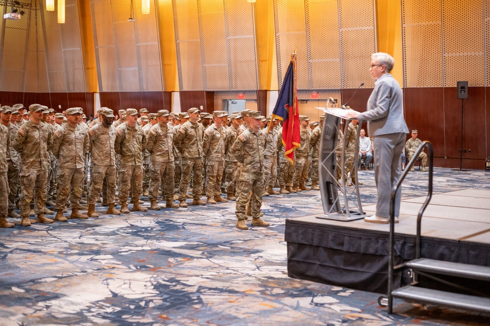 Oregon Soldiers honored at Salem ceremony after Horn of Africa deployment