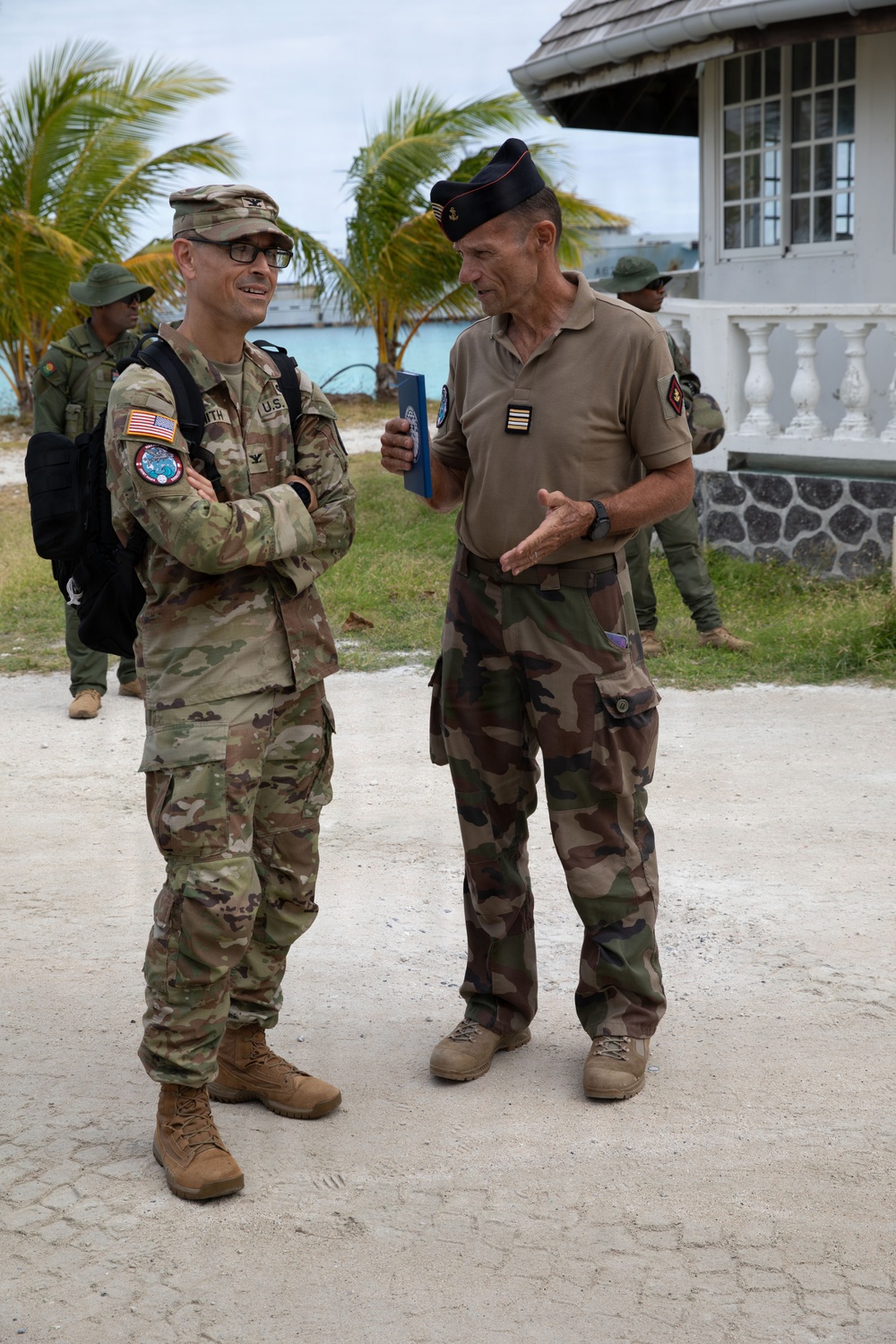 Practicing Humanitarian Aid Distribution During Marara 26