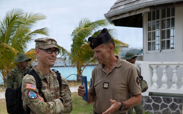 Practicing Humanitarian Aid Distribution During Marara 26