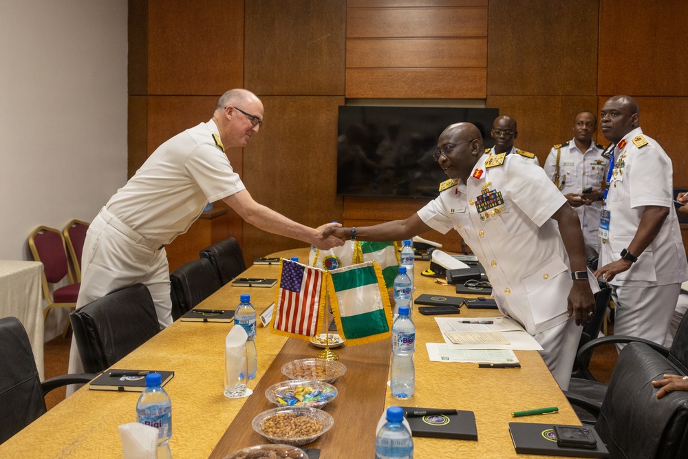 U.S. Naval Forces Africa Vice Commander Visits Nigeria