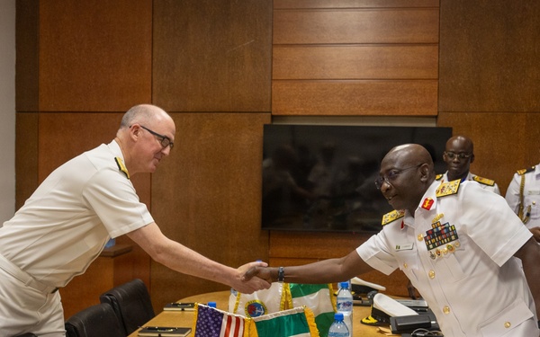 U.S. Naval Forces Africa Vice Commander Visits Nigeria