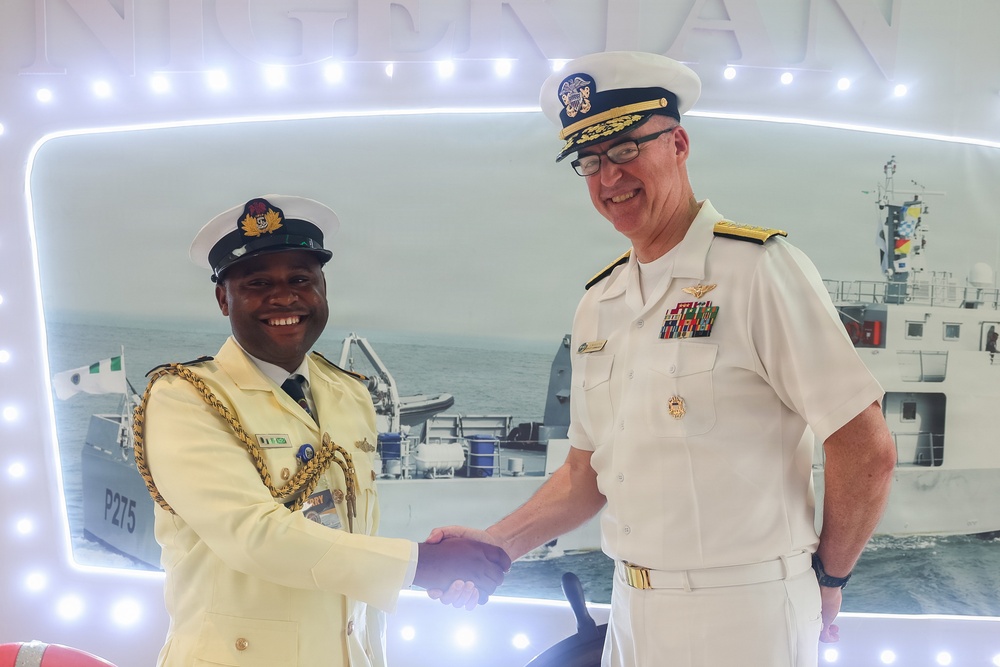 U.S. Naval Forces Africa Vice Commander Visits Nigeria