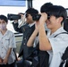Okinawa Catholic High School students tour MCAS Futenma.