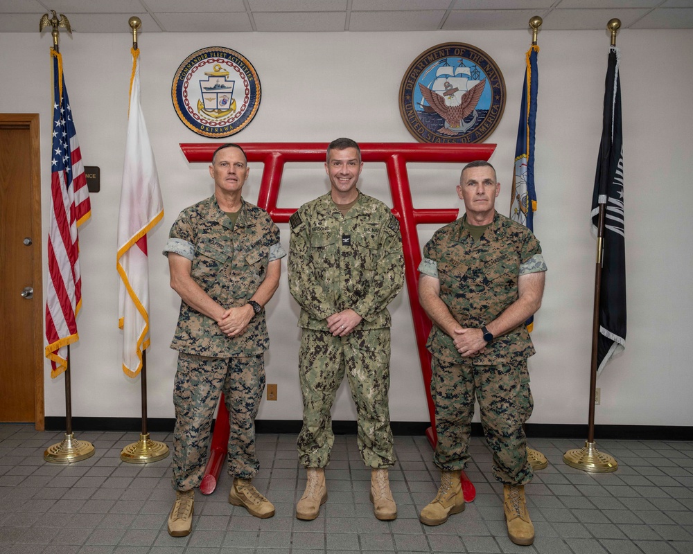 CFAO hosts Office Call with Marine Corps Installations Pacific