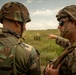 4th Assault Amphibian Battalion commanding officer observes Moldovan infantry range during Sea Breeze 26 in Romania