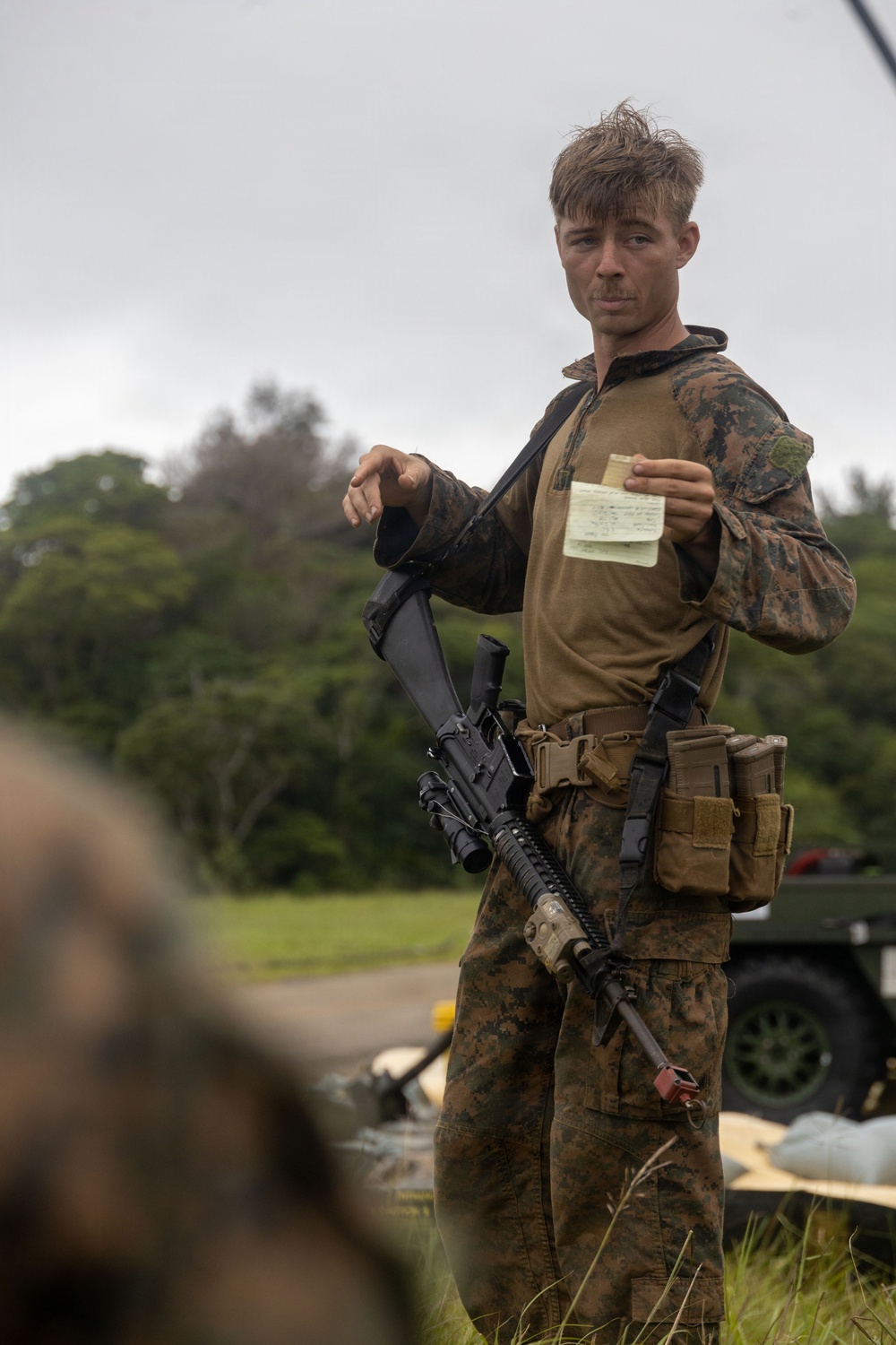 MWSS-172 Marines establish forward arming, refueling point