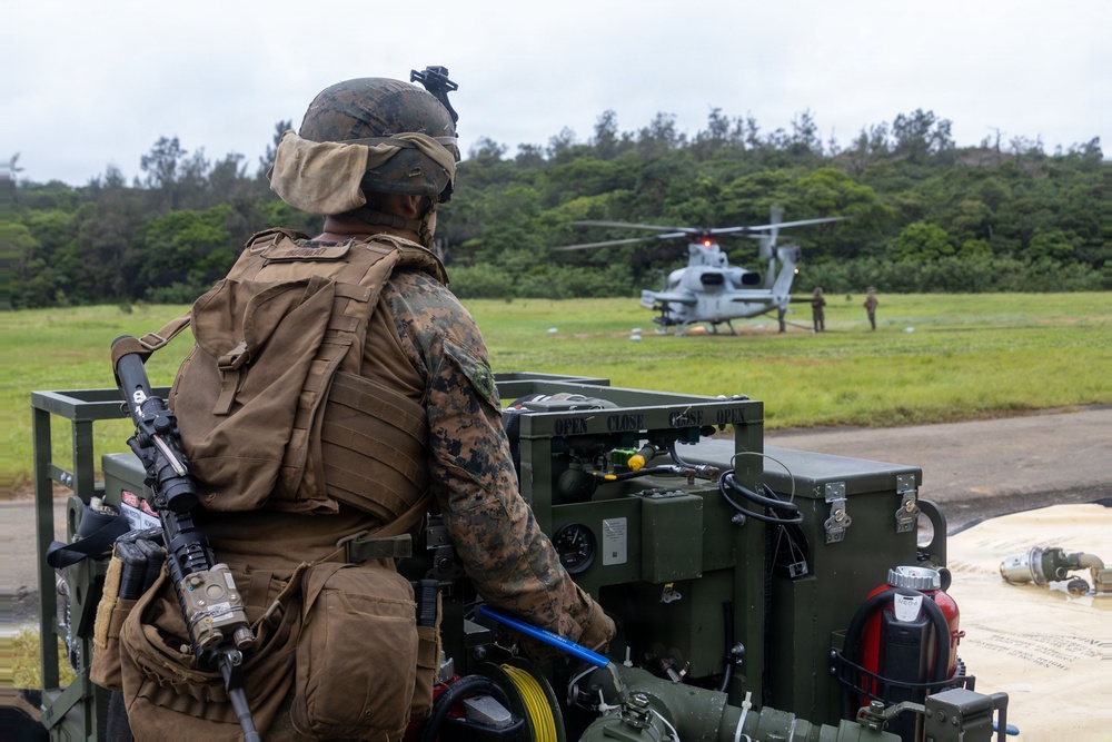 MWSS-172 Marines establish forward arming, refueling point