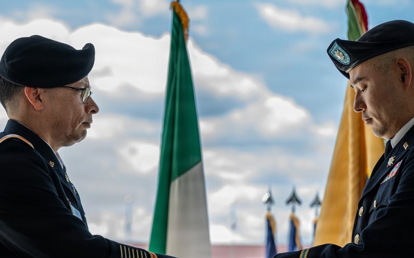 414th CSB host's Lt. Col. Robert Kang Retirement Ceremony