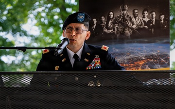 414th CSB host’s Lt. Col. Robert Kang Retirement Ceremony