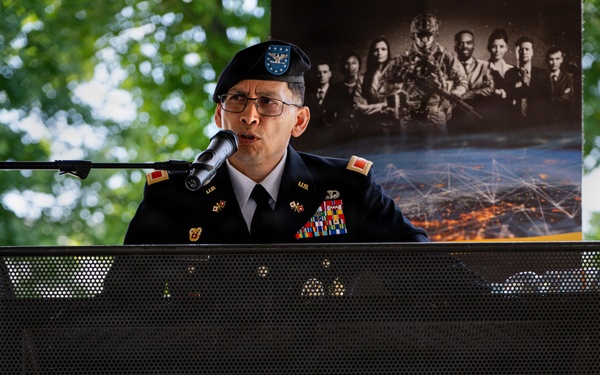 414th CSB host’s Lt. Col. Robert Kang Retirement Ceremony