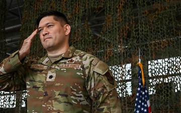First salute: Lt. Col. Crommie assumes command of 701st MUNSS in Belgium