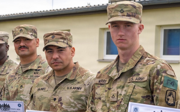 V Corps’ Best Squad Competition Awards
