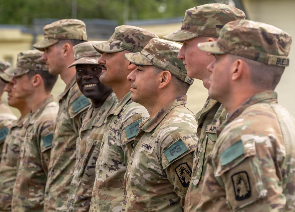 V Corps’ Best Squad Competition Awards