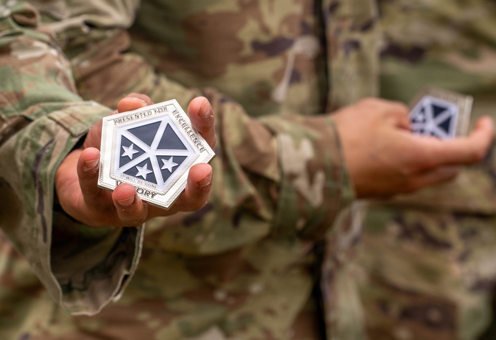 V Corps’ Best Squad Competition Awards