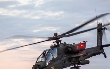 AH-64 Apache Polish night gunnery