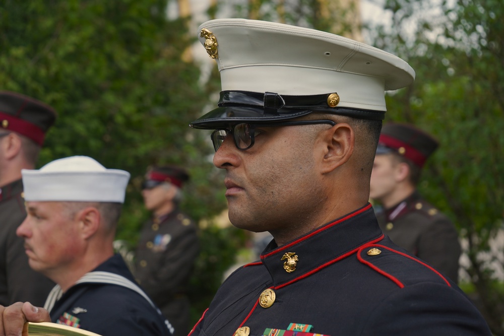 Joint Musical Tribute by U.S. Naval Forces Europe and Africa Band and Latvia National Guard Orchestra