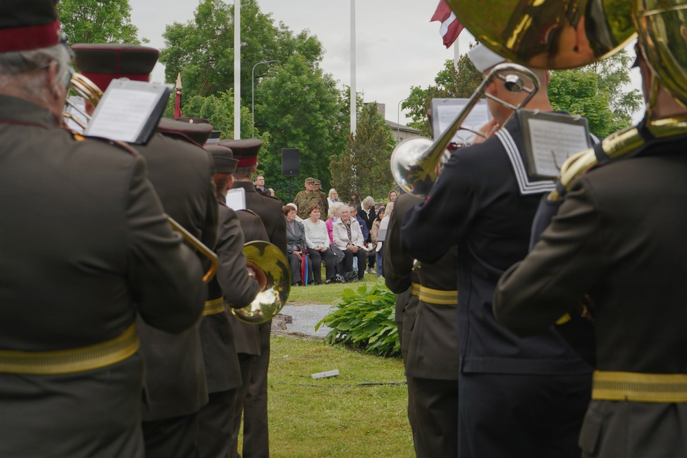 Joint Musical Tribute by U.S. Naval Forces Europe and Africa Band and Latvia National Guard Orchestra