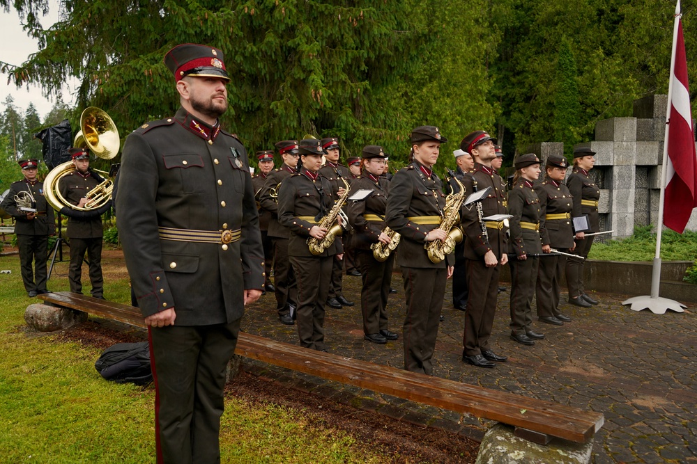 Joint Musical Tribute by U.S. Naval Forces Europe and Africa Band and Latvia National Guard Orchestra