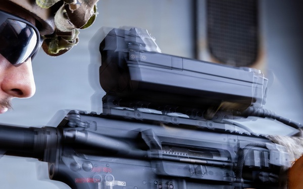 11th MEU Marines, Sailors Conduct Counter-Drone Marksmanship Training Aboard USS Boxer 
