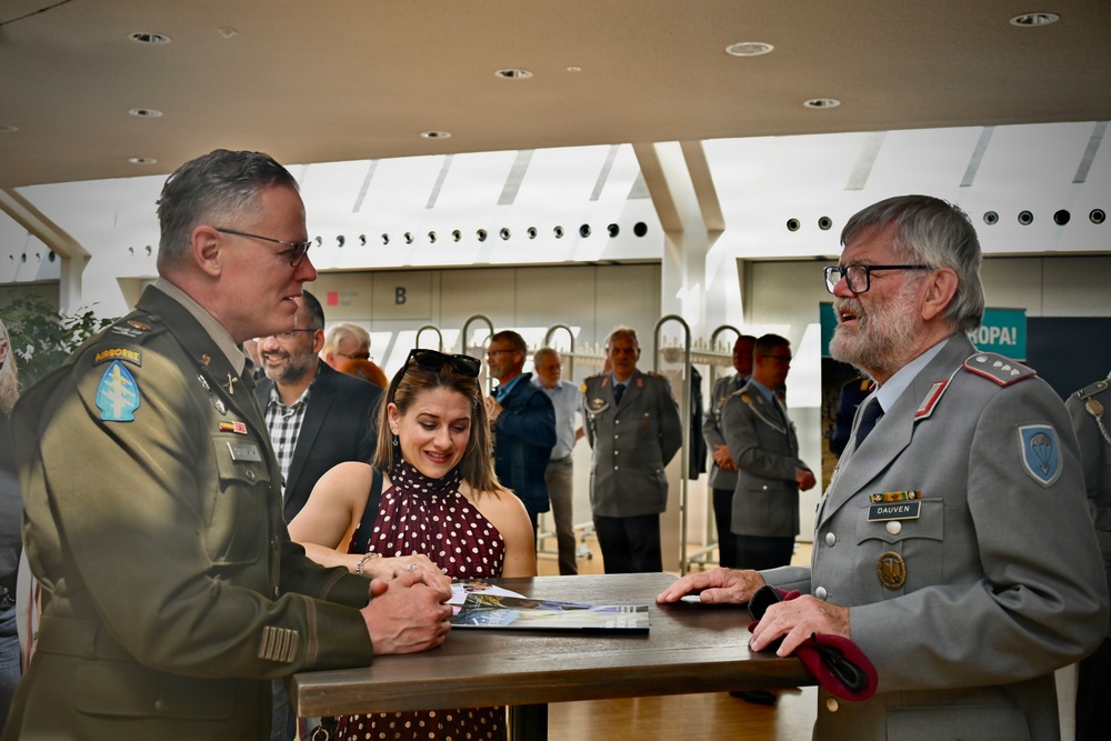 USAG Stuttgart leadership joins German officials for Veterans Day in Filderstadt on June 14, 2026