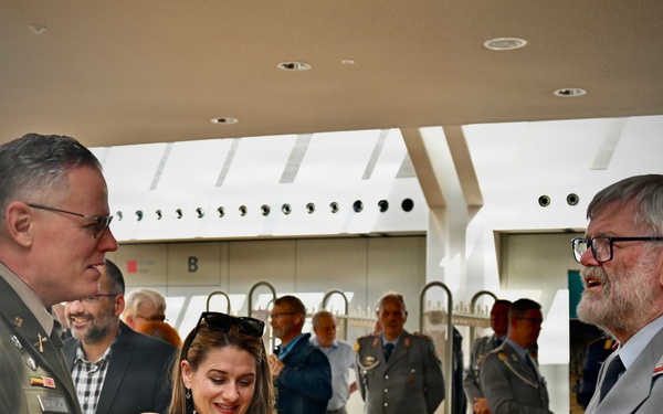 USAG Stuttgart leadership joins German officials for Veterans Day in Filderstadt on June 14, 2026