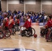 Team Marine Corps Pushes Forward in Wheelchair Basketball Competition