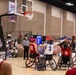 Team Marine Corps Pushes Forward in Wheelchair Basketball Competition