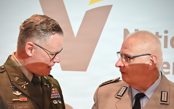 USAG Stuttgart leadership joins German officials for Veterans Day in Filderstadt on June 14, 2026