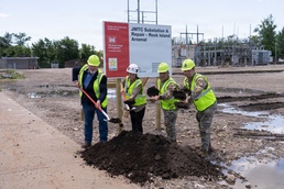 U.S. Army Garrison Rock Island Arsenal break ground on the Substation A project