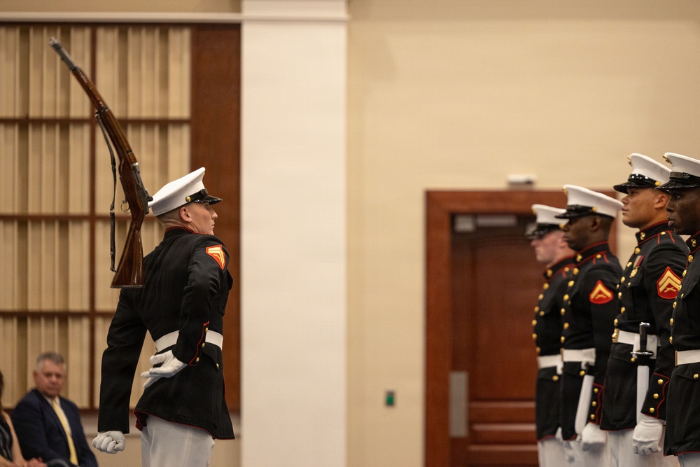 MBW Indoor Evening Parade in honor of Coach Dan Quinn