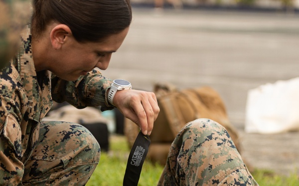 U.S. Marines Conduct Tactical Combat Casualty Care with Philippine Marines