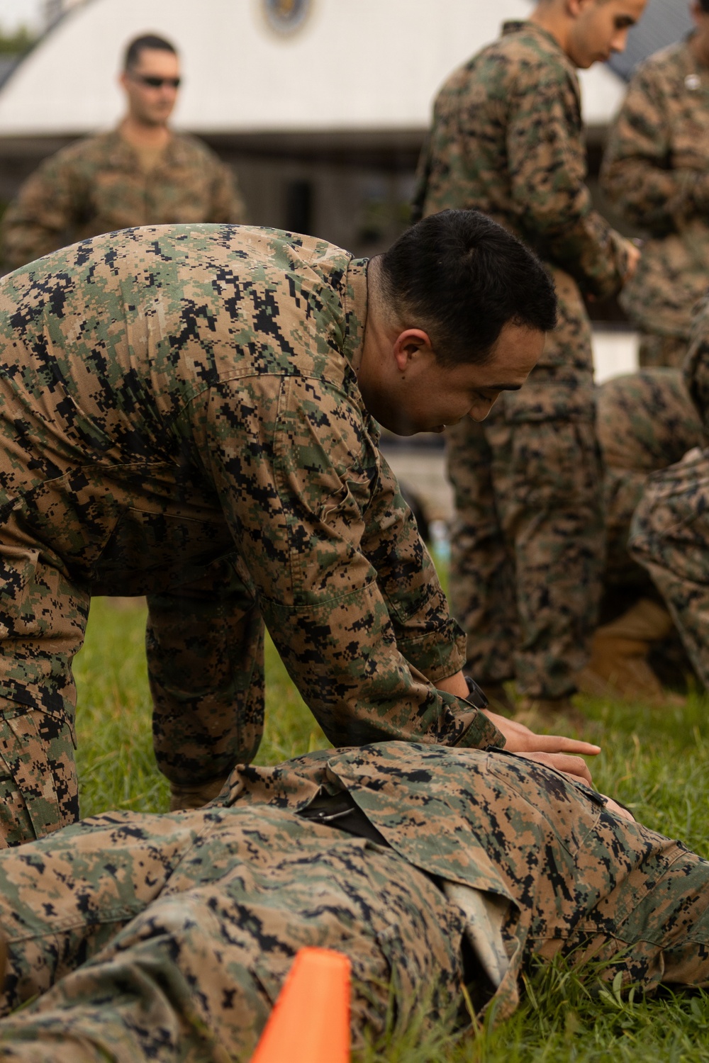 U.S. Marines Conduct Tactical Combat Casualty Care with Philippine Marines