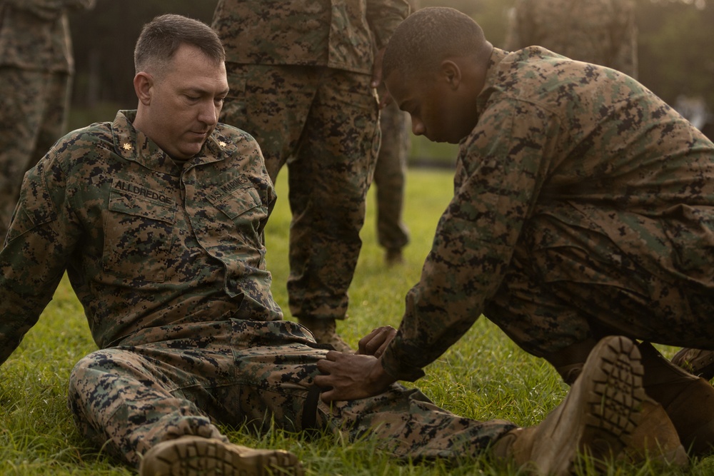U.S. Marines Conduct Tactical Combat Casualty Care with Philippine Marines