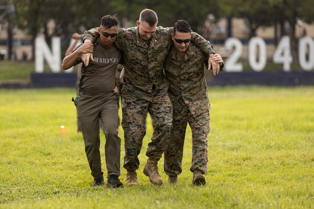 U.S. Marines Conduct Tactical Combat Casualty Care with Philippine Marines