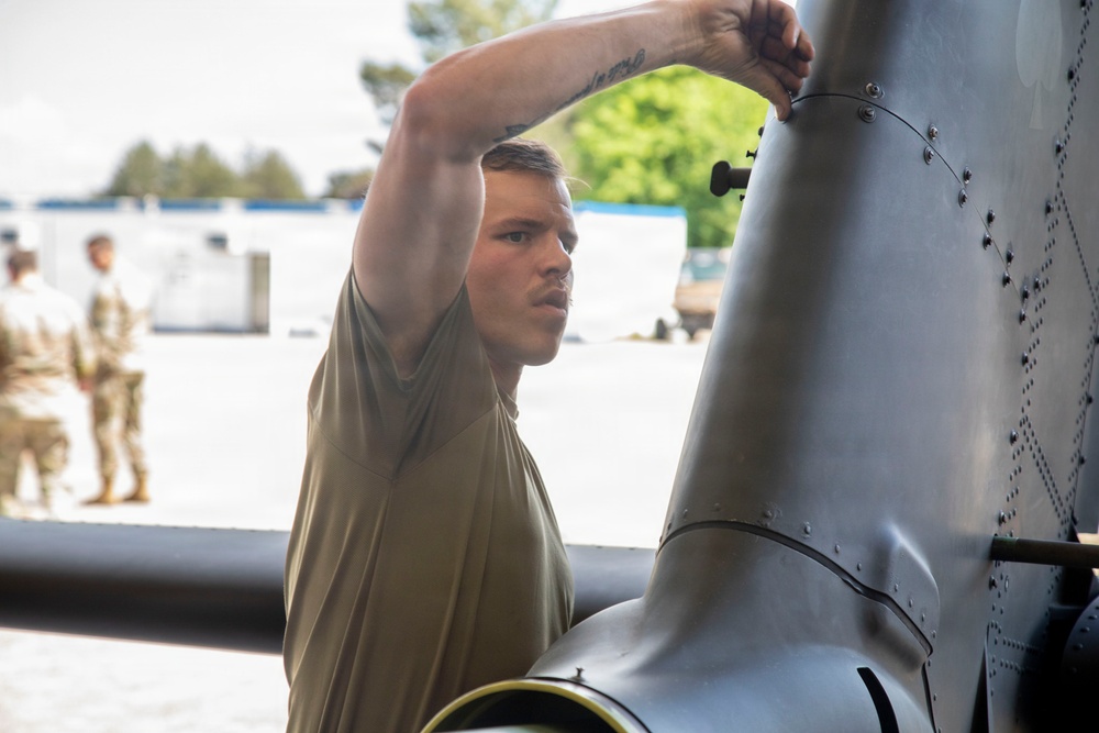 Redeployment Maintenance at Powidz