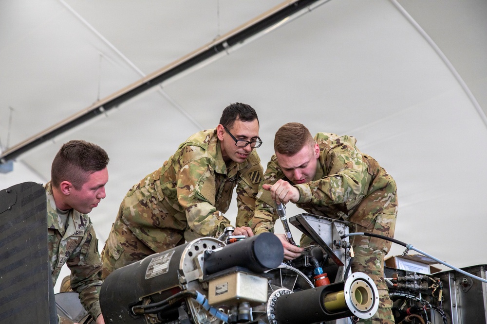 Redeployment Maintenance at Powidz