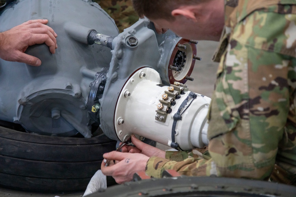 Redeployment Maintenance at Powidz
