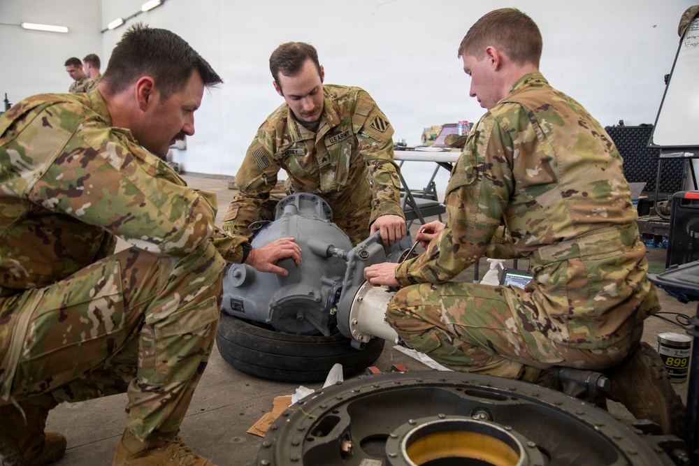 Redeployment Maintenance at Powidz