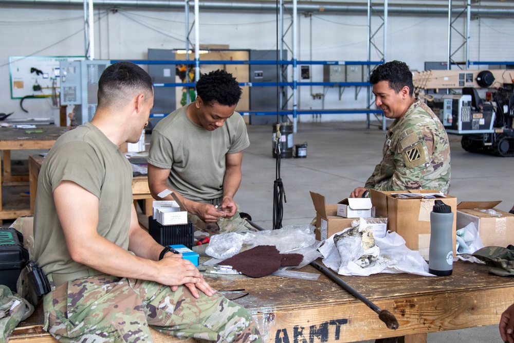 Redeployment maintenance at Storck Barracks