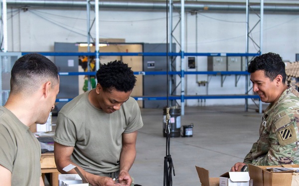 Redeployment maintenance at Storck Barracks